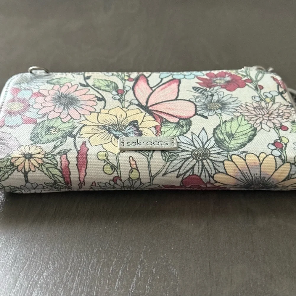 Sakroots Floral Wristlet Wallet